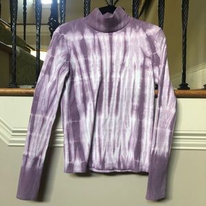 NWT AE Turtleneck Purple Long Sleeve
